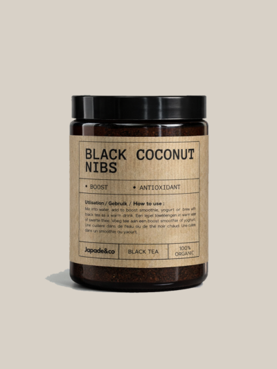 Black tea, Coconut & cacao Nibs 100g