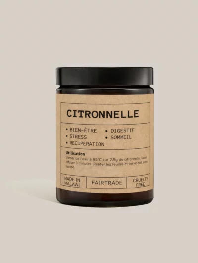 Tisane digestion et détente – Citronnelle