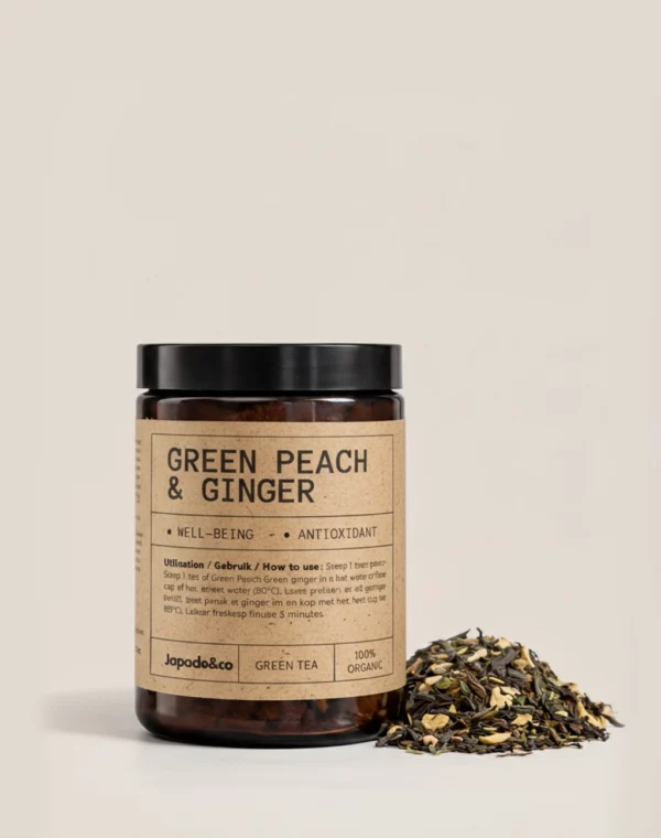 Thé vert - Green Peach& Ginger