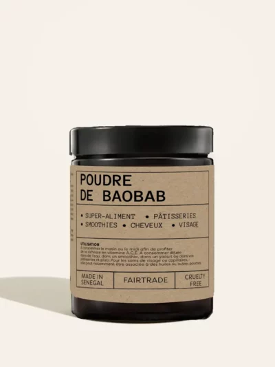 Super-Aliment contre fatigue – Poudre de Baobab