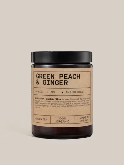 Thé vert – Green Peach& Ginger