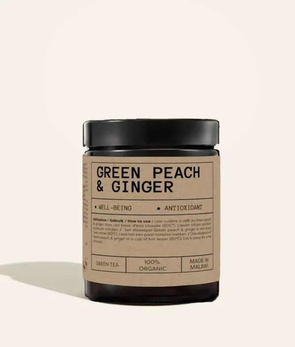 Thé vert - Green Peach& Ginger