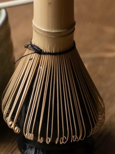 Chasen en Bambou pour Moringa et Matcha